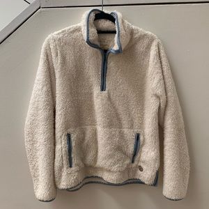 Marine Layer sherpa quarter zip